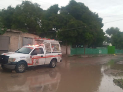 Reporta Protección Civil encharcamientos leves en pocos sectores de Gómez Palacio