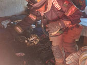 Incendio en vivienda de la colonia Arcoíris es controlado sin personas lesionadas