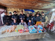 Pequeñito invita a su festejo de cumpleaños a integrantes del operativo Dragón en Pueblo Nuevo