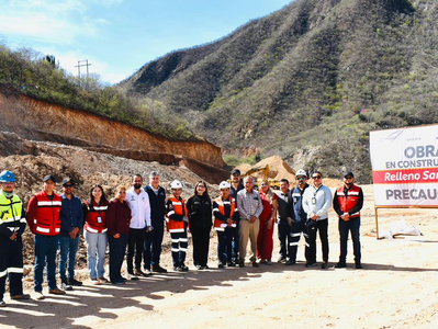 Gobierno del Estado y Ayuntamiento de San Dimas impulsan nuevo relleno sanitario en Tayoltita