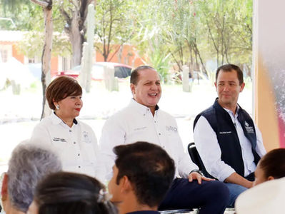 Impulsan Esteban obras que protegen la vida de las familias de Canatlán: Ernesto Alanís