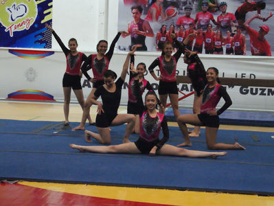 Finaliza curso de la Academia de Gimnasia Artística del IED