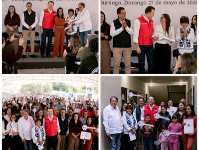 Duranguenses tendrán viviendas bonitas y accesibles con programa del Estado, Municipios y Federación