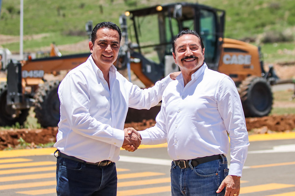 Toño Ochoa y Bonifacio Herrera impulsan obras y desarrollo con visión de futuro:  sector empresarial