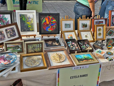 Artistas locales expondrán y venderán sus obras este sábado en la Plaza Fundadores