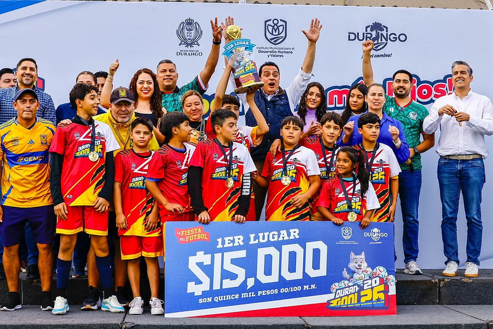 Con Durangool, Toño Ochoa abre la puerta de los sueños al talento duranguense