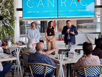 Fortalece Gobierno Municipal lazos con CANIRAC por una economía duranguense con rumbo