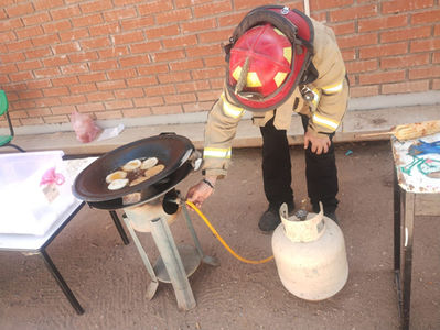 Flamazo en un jardín de niños