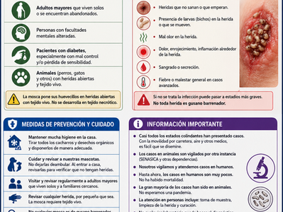 GUSANO BARRENADOR DOCTOR EDGAR URBINA TORRES. RESPONSABLE DEL PROGRAMA DE ZOONOSIS