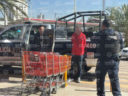 Operativo Dragón detiene a ladrón por robar artículos de centro comercial en la ciudad de Durango