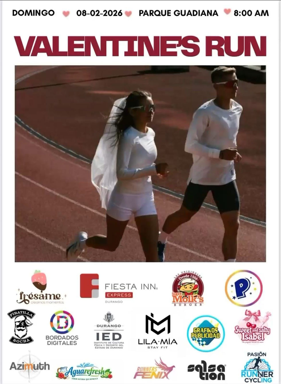 El Parque Guadiana se llenará de amor con la “Valentine’s Run”