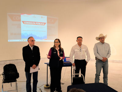 Abre Gobierno consulta pública para ordenar el uso del territorio y proteger los recursos naturales