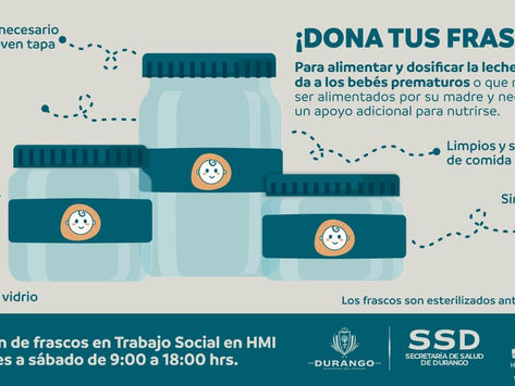 ¡TU FRASCO AYUDARÁ A UN BEBÉ PREMATURO! 🍼💛