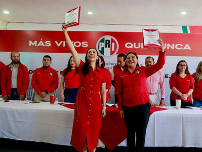 Dany Soto y Fátima González encabezarán la Dirigencia Estatal del PRI Dgo para el periodo 2026-2030