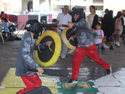 Duranguenses participan en Juegos y Deportes Autóctonos y Tradicionales