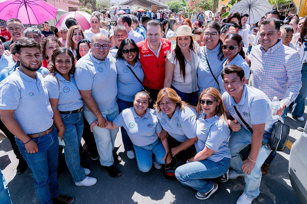 Habitantes de Villa Nazareno reconocen el trabajo del gobernador Esteban tras la entrega de obras