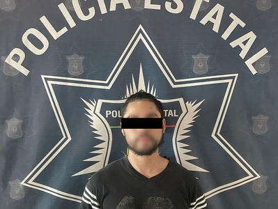 Detienen a individuo que fue sorprendido en un domicilio con una menor