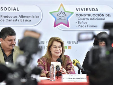 Anuncia Leticia Herrera el programa Vivienda con Estrella