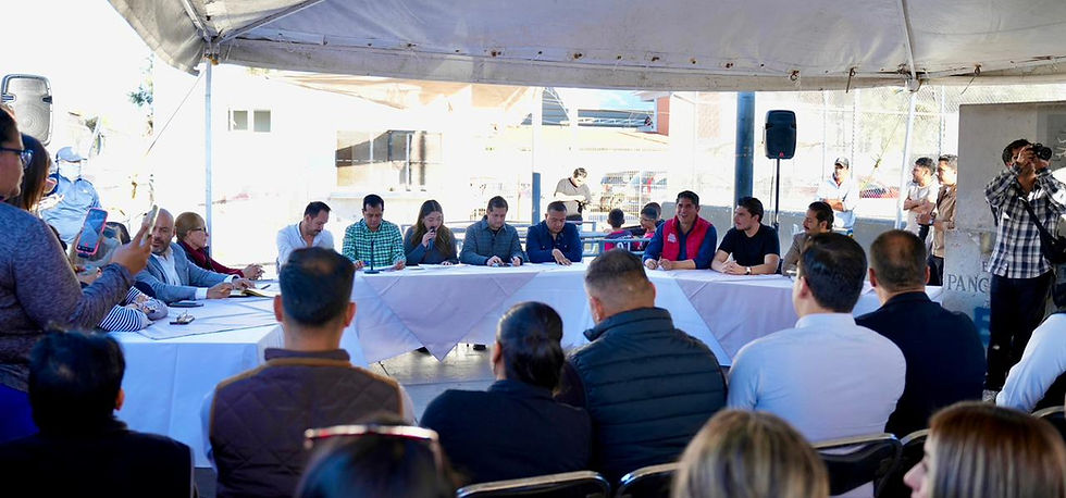 Fortelece Municipio la participación y el diálogo con la gran familia en Comisiones Unidas