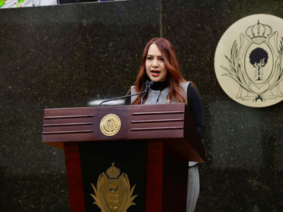 Propone Sandra Amaya reformas para fortalecer combate a la extorsión