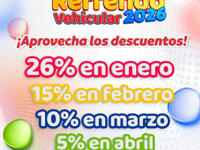Gobierno del Estado invita a aprovechar los descuentos en el pago del refrendo vehicular 2026