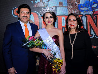 Adriela Aguilar, reina del 456 aniversario de la ciudad de Durango