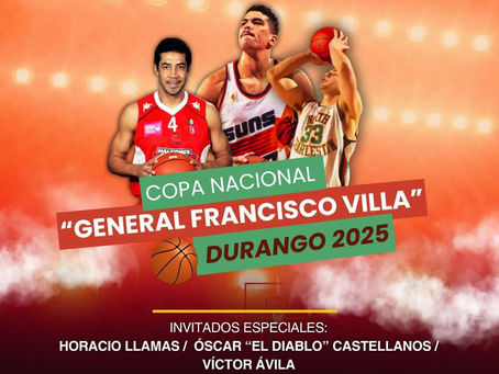 Copa Nacional de Baloncesto “General Francisco Villa” con más de mil jugadores del país
