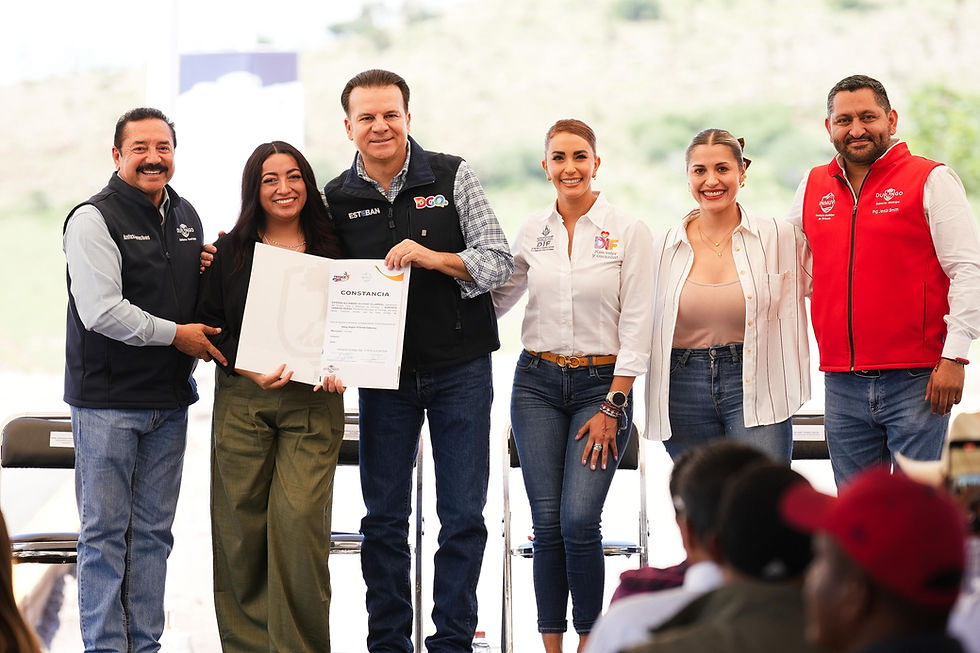 El Sueño de un hogar propio hecho realidad para las familias duranguenses