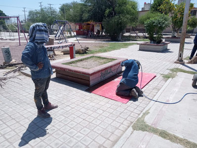 Realizan mejoras en la colonia Fidel Velázquez de Gómez Palacio