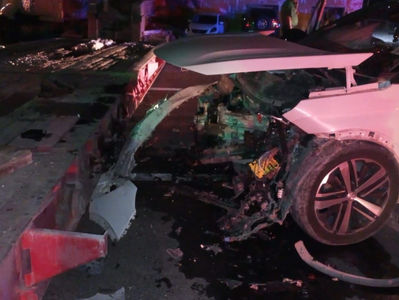 Accidente vehicular deja un herido