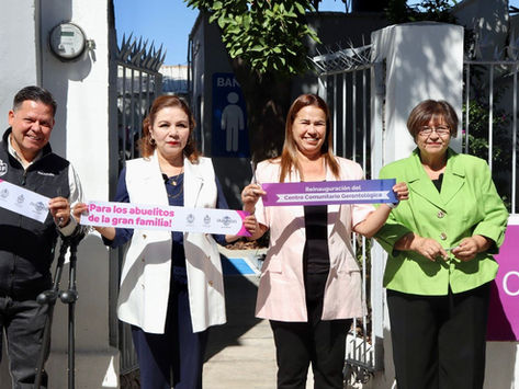 Renace Centro Gerontológico del DIF; más bienestar para los abuelitos de la gran familia duranguense