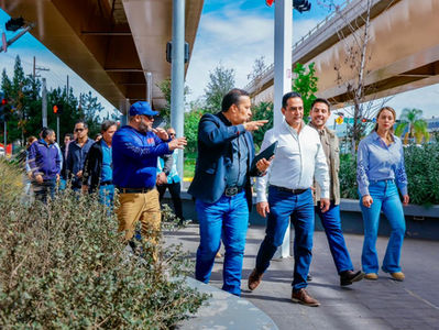 Va Toño Ochoa por más y mejores espacios públicos para Durango, la ciudad que sí funciona