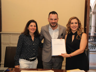 Municipio y Unesco trabajan por la convivencia escolar