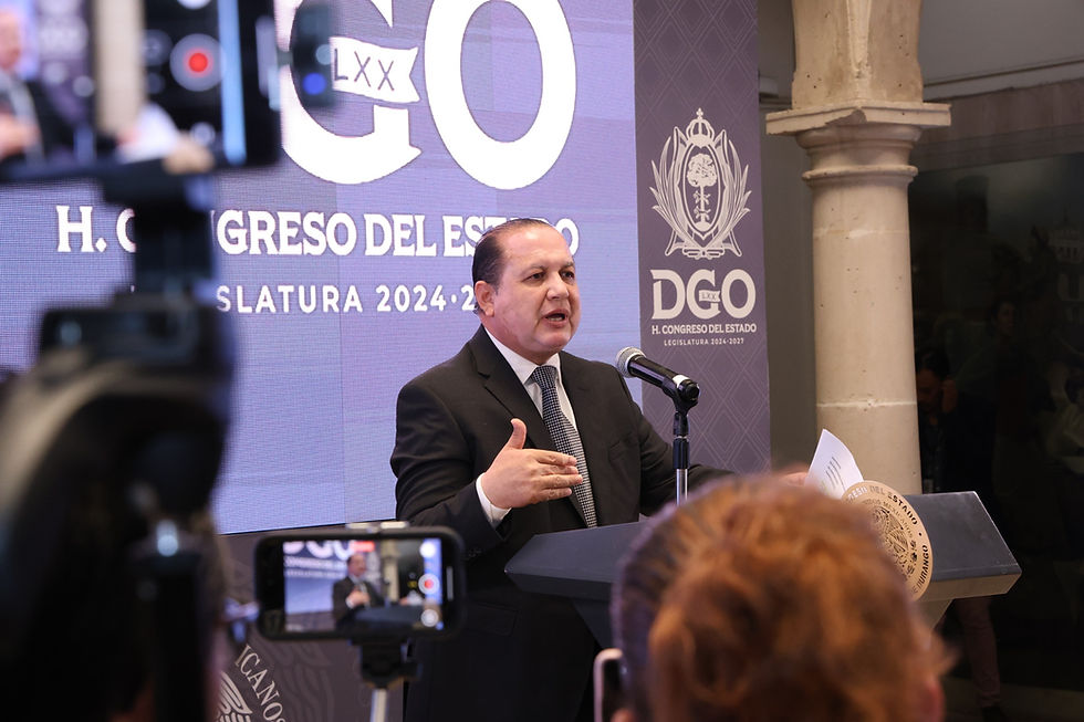 Durango consolida su crecimiento, con obras, inversión y estabilidad financiera: Ernesto Alanís