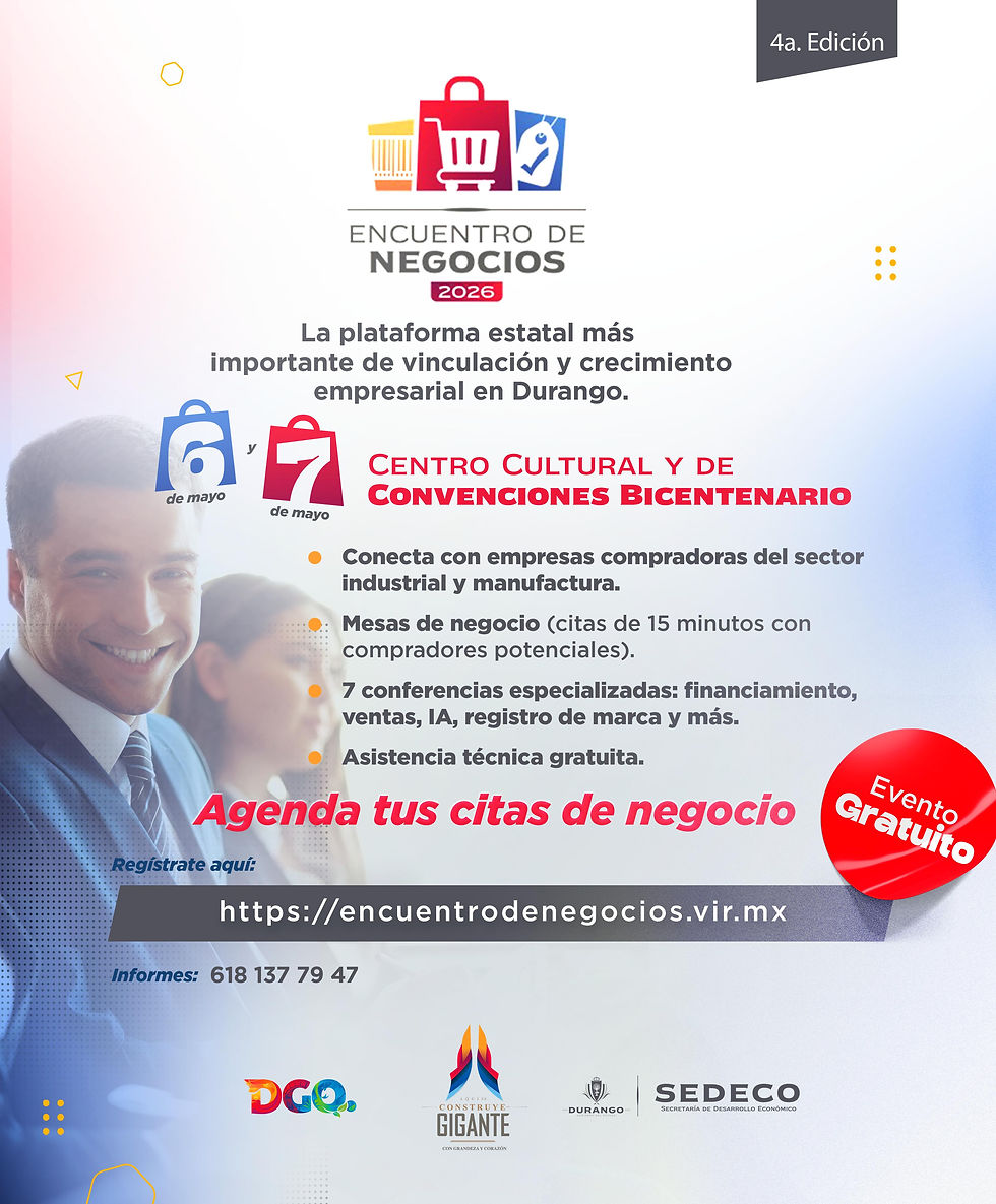 Gobierno del Estado invita a empresas y emprendedores al Encuentro de Negocios