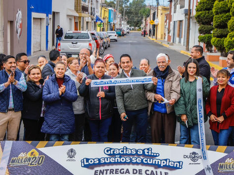 Entregan obras de repavimentación en Felipe Pescador, calle Hernández y av. Fanny Anitúa