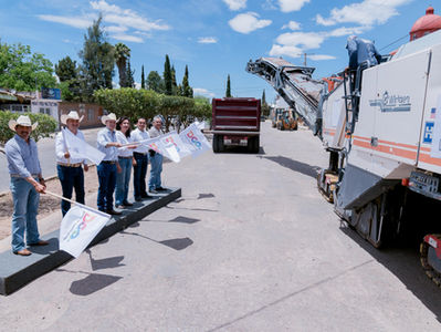 Gobernador Esteban y el alcalde César inician rehabilitación del Blvd. Ignacio Zaragoza
