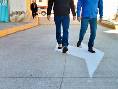 Petición histórica de pavimentación en la Rosas del Tepeyac