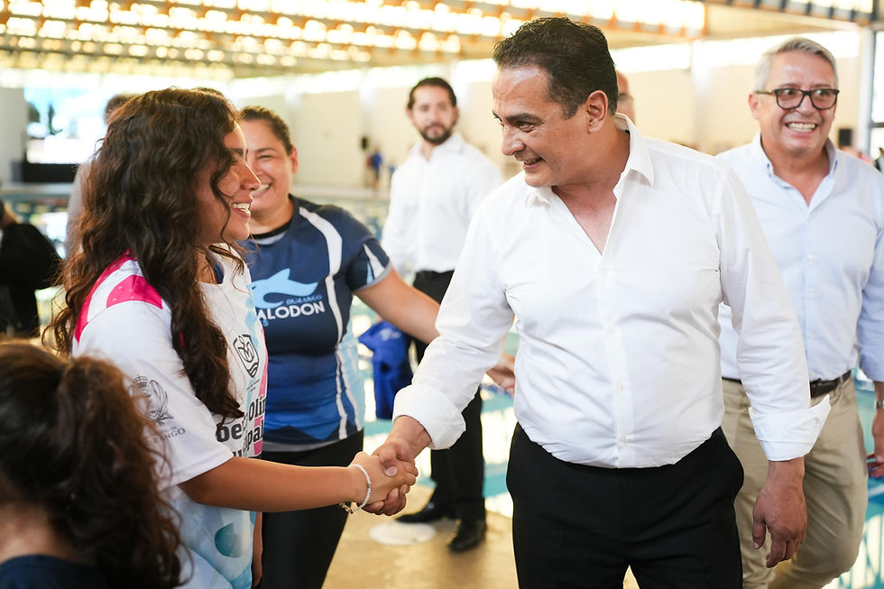 ¡Más deporte y más vida con la renovada Alberca 450!: Toño Ochoa