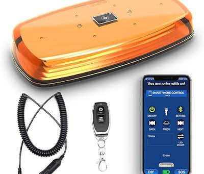 AgriEyes W12R Amber Strobe Lights: Your Go-To Safety Companion