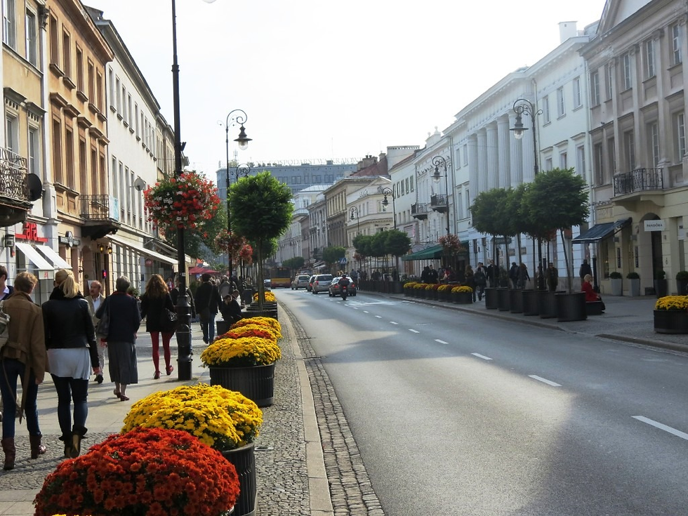 Warsaw Nowy Swiat Street
