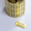 Miniaturbild: Produktaufkleber Gold Metallic – wisch- und wasserfest, 25x13mm