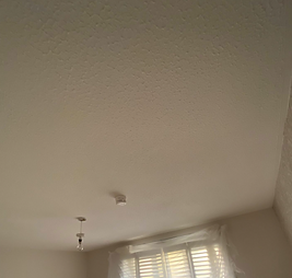 Ceiling plastering before