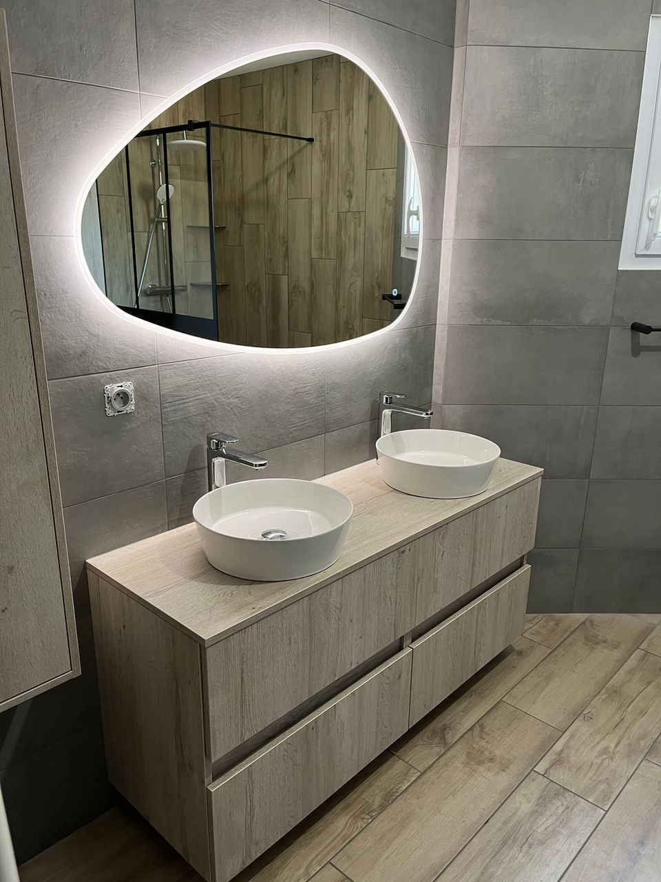 Salle de bain à Mornant