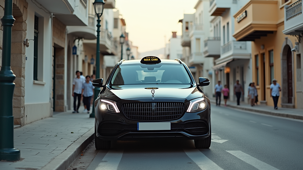 Online Taxi Booking Made Easy in Mykonos