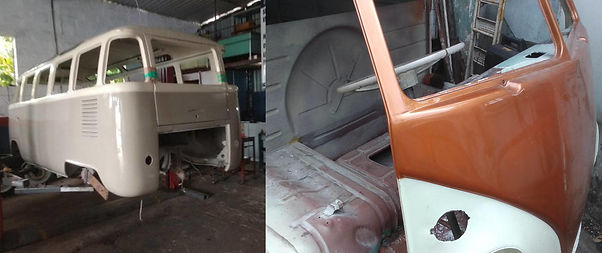 bus-t1-vw-bulli-restoration-workshop-garage-restoring-restaurieren-herstellen-bt1 classic 