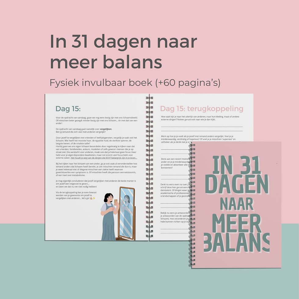 Thumbnail: PRE-ORDER FYSIEK WERKBOEK: In 31 dagen naar meer BALANS ✨