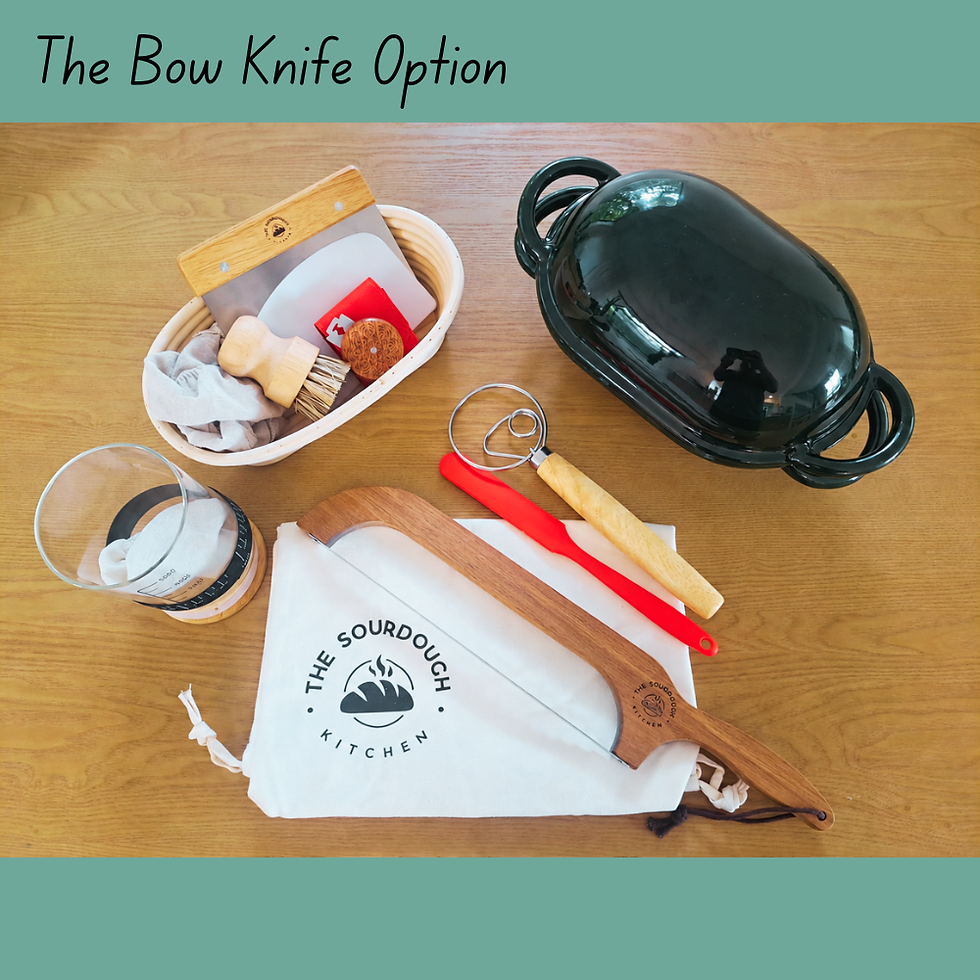 Thumbnail: The Complete Crust Oval Sourdough Baking Kit with Your Choice of Knife