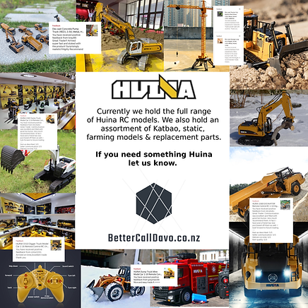 Full range of Huina Construction Toys in New Zealand