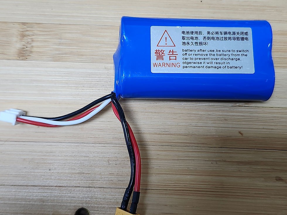 Thumbnail: Official HUINA 7.4V 2500mAh Li-ion Battery – XT30 Power + Balance Plug